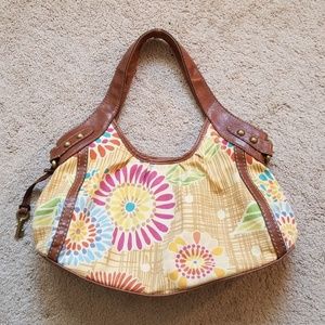 Fossil Khloe Shopper Floral Shopper Bag
